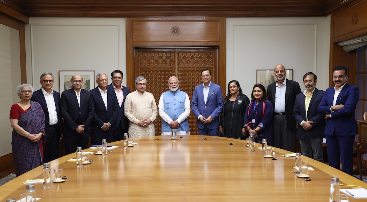 NBDA delegation meets prime minister Narendra Modi