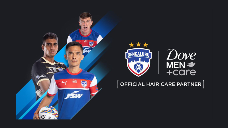 Dove Men+Care takes the field as the official hair care partner of Bengaluru FC