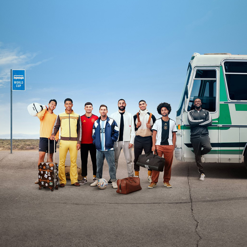 Adidas football family reunite ahead of FIFA 2022