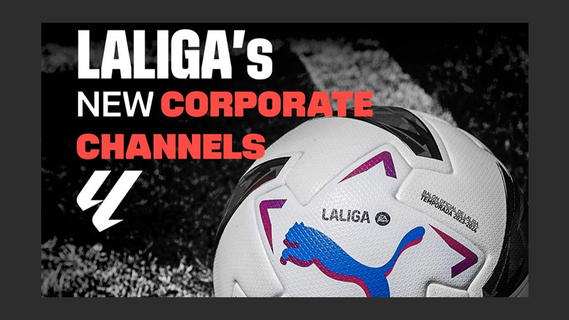 LALIGA’s corporate channels continue growing on X and Telegram
