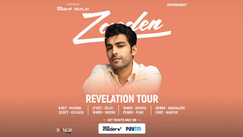 Indian pop sensation Zaeden announces India tour
