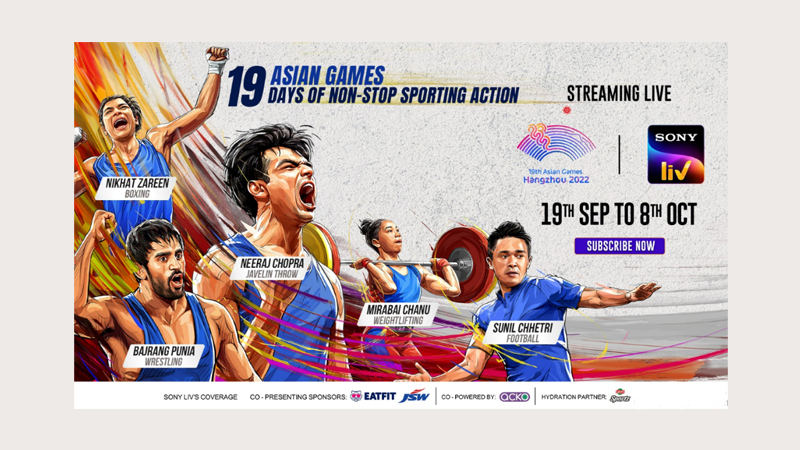 Sony LIV shines the spotlight on Asian Games in a new campaign by Nitesh Tiwari