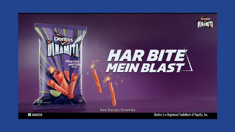 Doritos launches ‘Har Bite Mein Blast’ TVC for Doritos Dinamita