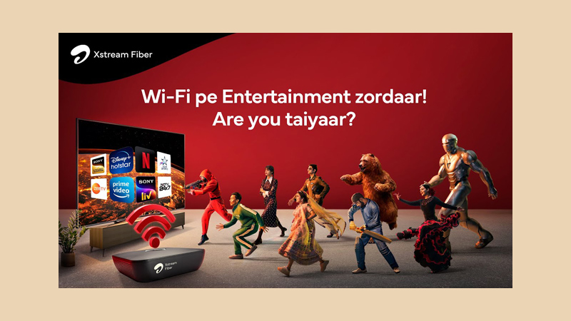 Airtel Xstream Fiber transforms home entertainment with its brand-new campaign