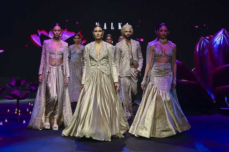 Kalki’s Mushk collection wedding wear wows at Lakme Fashion Week