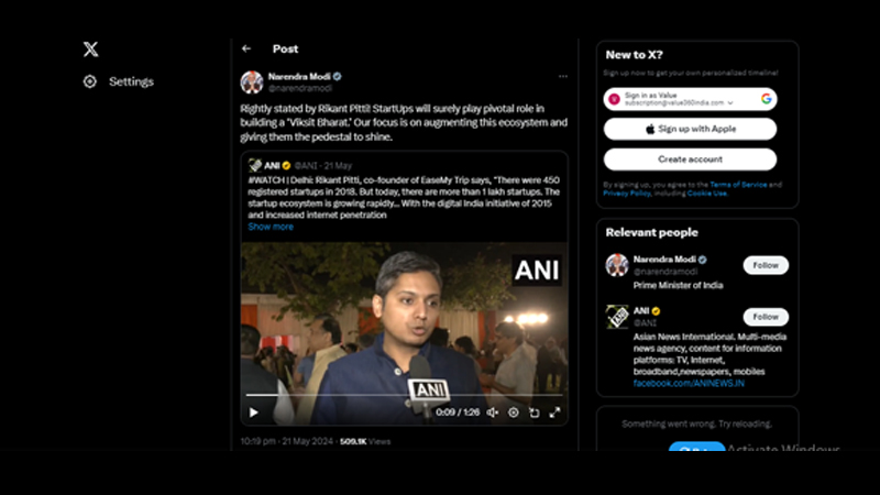 PM Modi praises EaseMyTrip co-founder’s optimism on digital India