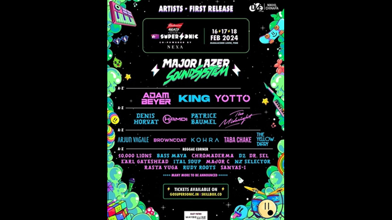 Vh1 Supersonic announced set of artistes, experience categories and brand partners