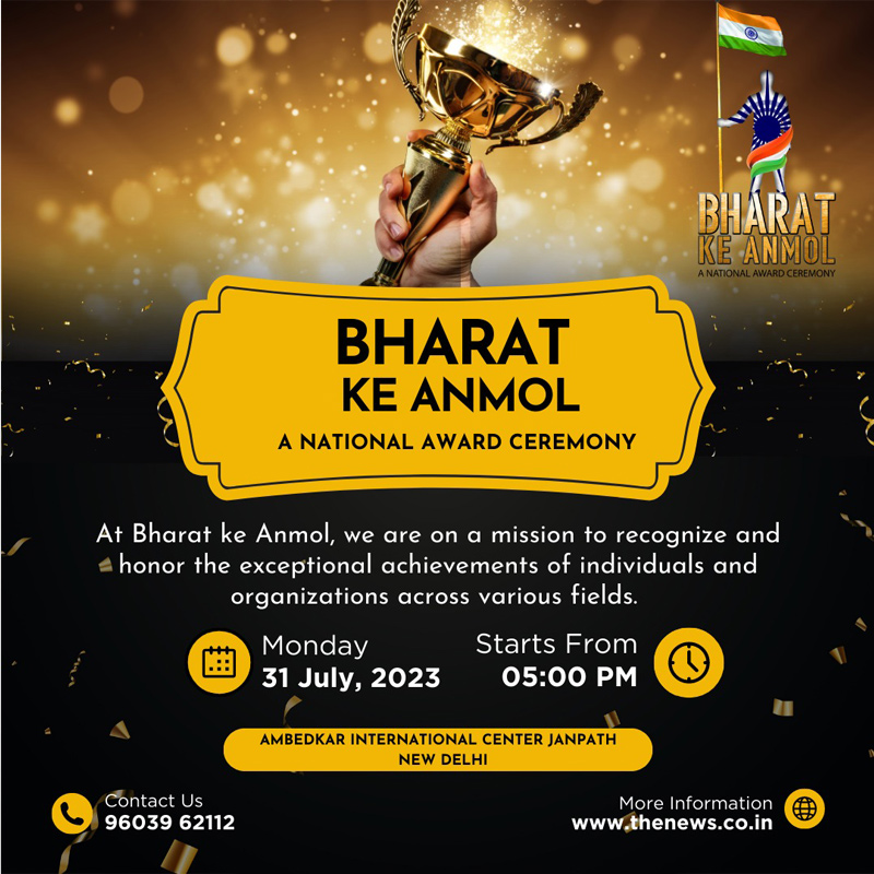 “Bharat ke Anmol” celebrates excellence, inspires greatness