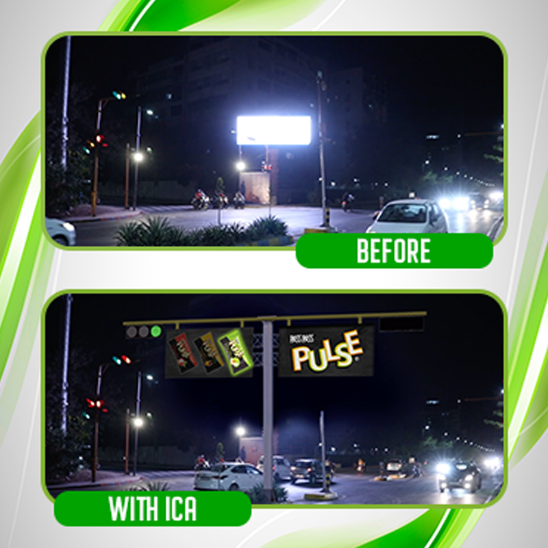 Pulse recreates its outdoor campaign on TV to extend communication reach through in-content ads