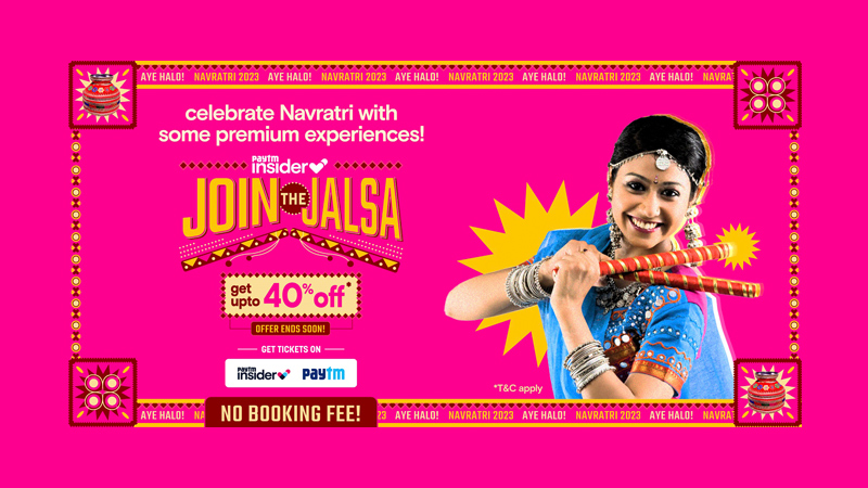 Paytm Insider launches ‘Join The Jalsa’ for nationwide Navratri celebration