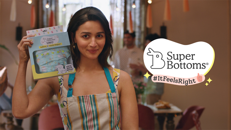 SuperBottoms launches ‘It Feels Right’ campaign featuring Alia Bhatt