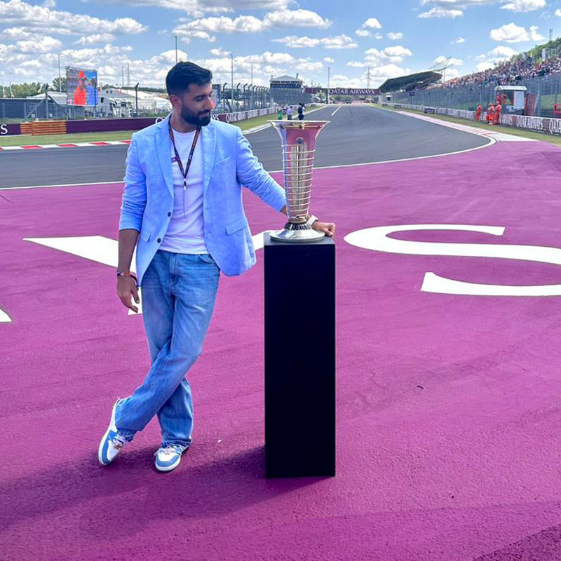 Content creator Manav Chhabra invited to Formula 1 Qatar Airways Hungarian Grand Prix 2023