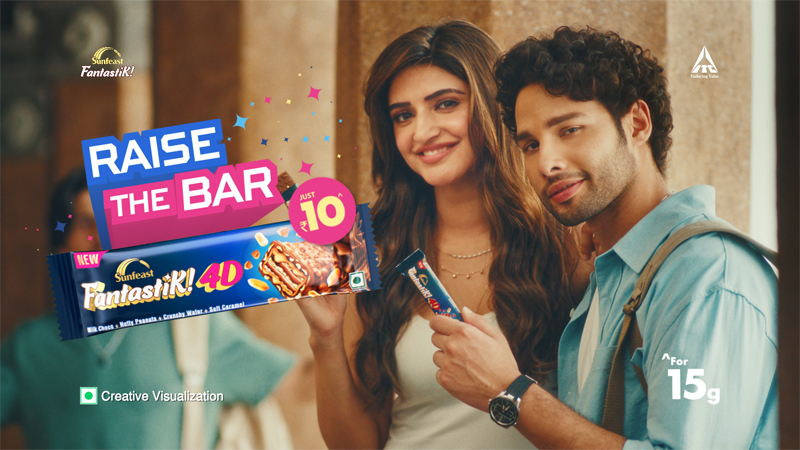 Sunfeast Fantastik! launches India’s first 4D bar featuring Siddhant and Sreeleela
