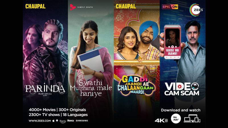 New content coming up on ZEE5 Global add-ons