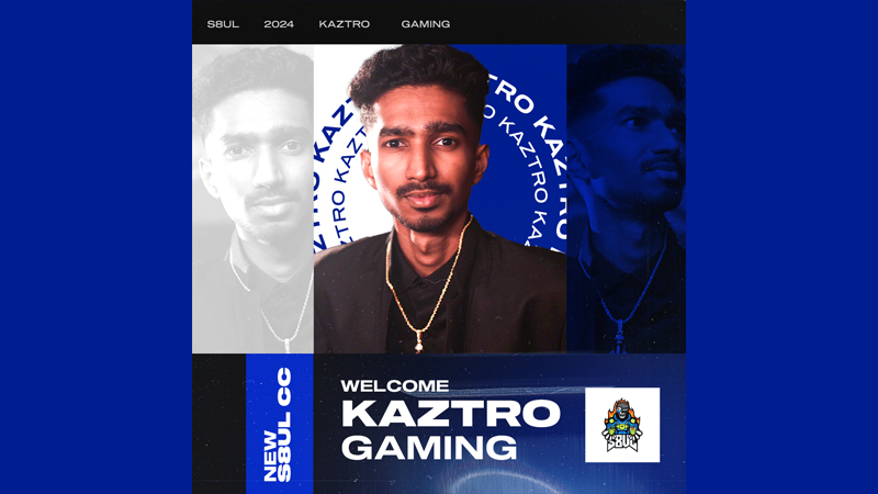 S8UL onboards Kerala’s popular gamer Kaztro Gaming