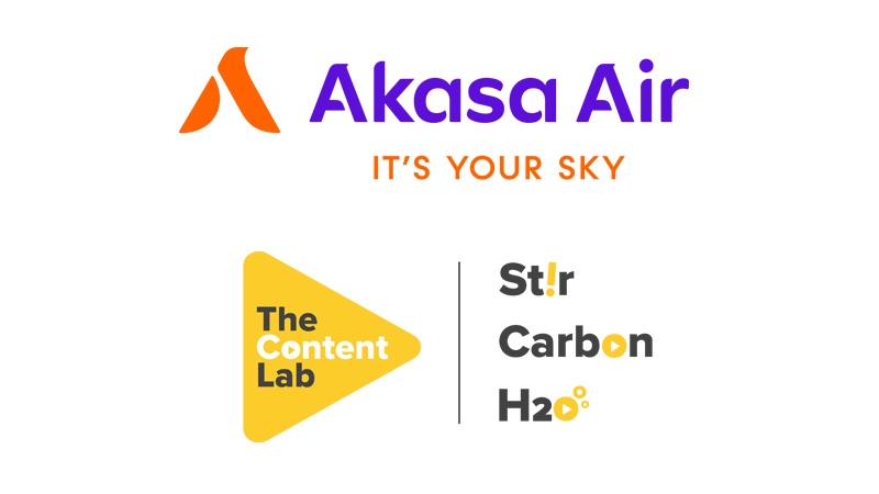 Akasa Air teams up with The Content Lab