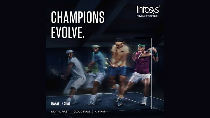Infosys onboards tennis Icon Rafael Nadal as ambassador for the brand and Infosys’ digital innovation