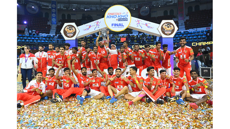 Gujarat Giants win Ultimate Kho Kho Season 2 title
