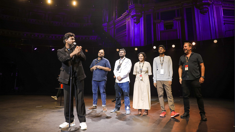 Zakir Khan shines as first Asian comedian at Royal Albert Hall