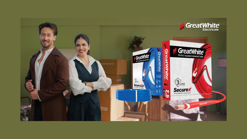 GreatWhite Electricals debuts ad film with Tiger Shroff & Malavika Mohanan