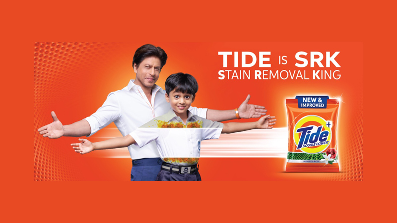 Shah Rukh Khan recommends Tide as ‘Asli SRK – Stain Removal King’