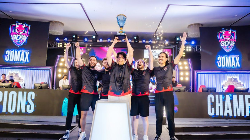 3DMAX crowned champions of the $300,000 Skyesports Championship 2024 in Mumbai