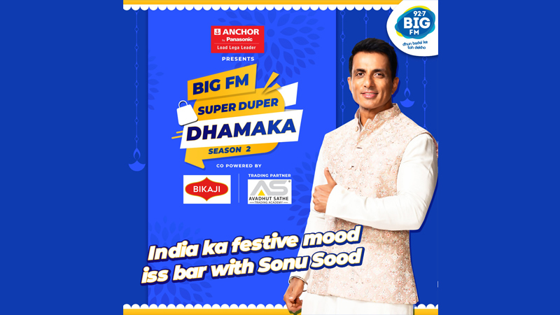 BIG FM’s ‘Super Duper Dhamaka’ campaign returns with Sonu Sood as shopping partner