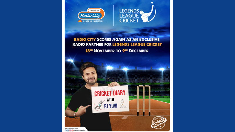 Radio City becomes Legends League Cricket’s official radio partner
