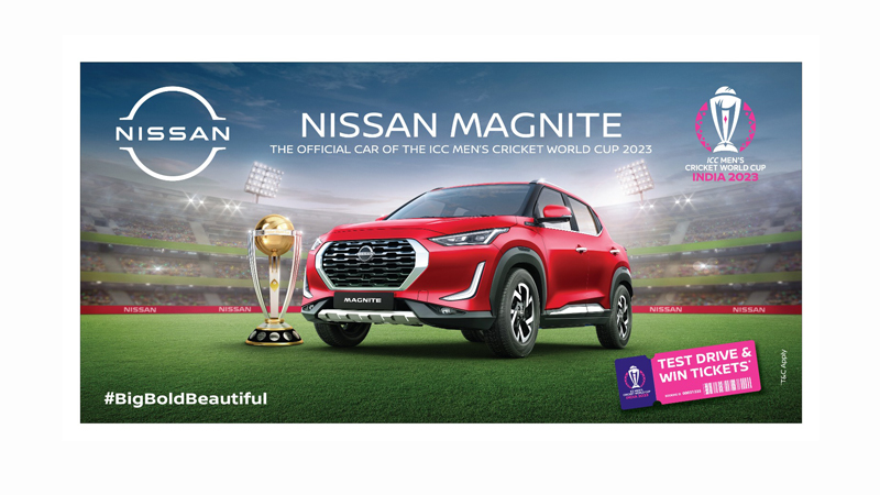 Nissan’s eighth year as official partner for ICC Men’s Cricket World Cup 2023