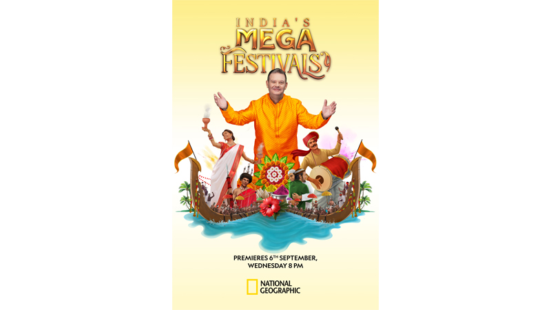 National Geographic’s brand-new series ‘India’s Mega Festivals’ explores the grandeur of India’s biggest celebrations with chef Gary Mehigan