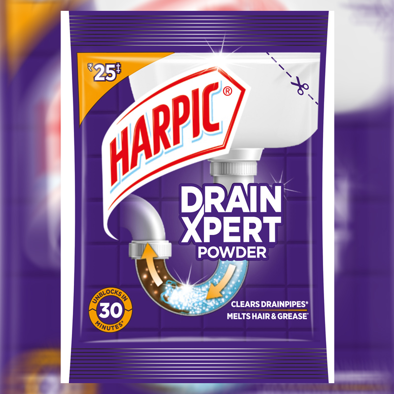 Harpic enters in drain cleaning category with its new product ‘Harpic Drain Xpert’