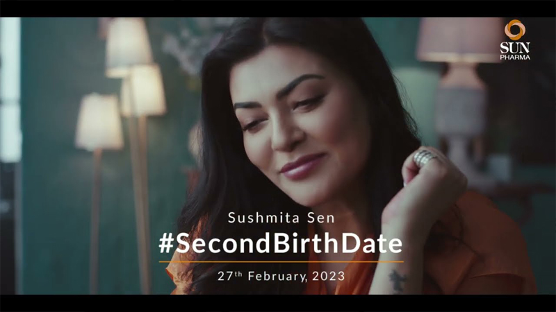 Sun Pharma launches #SecondBirthDate 2.0 initiative with Sushmita Sen