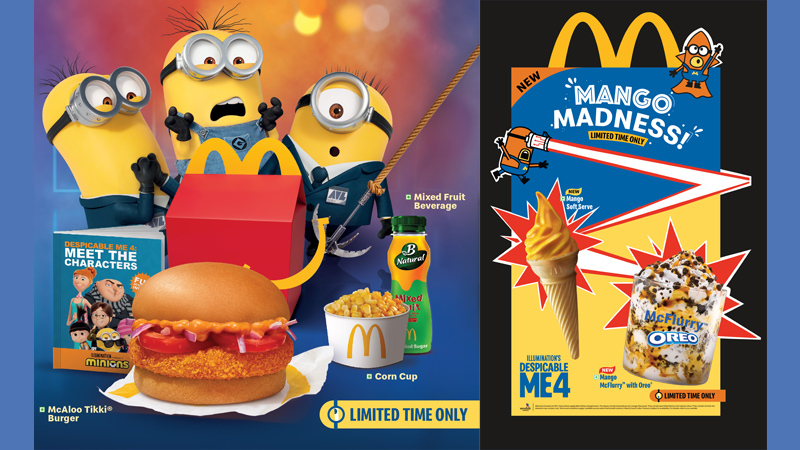 McDonald’s India unveils minions-themed mango desserts in collaboration with Illumination’s Despicable Me 4