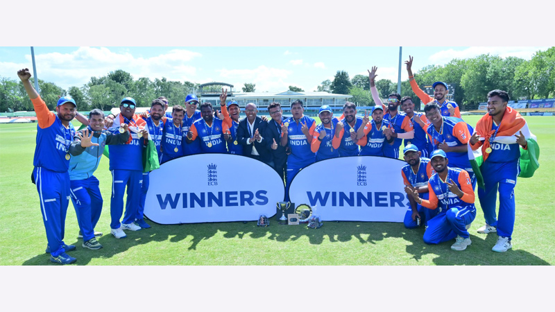India triumphs in historic Bilateral International Deaf Cricket Series against England