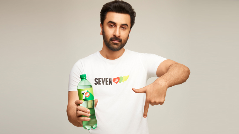 7UP onboards Ranbir Kapoor as the newest brand ambassador