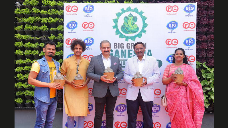 Re Sustainability’s green Ganesha pioneering eco-friendly celebrations