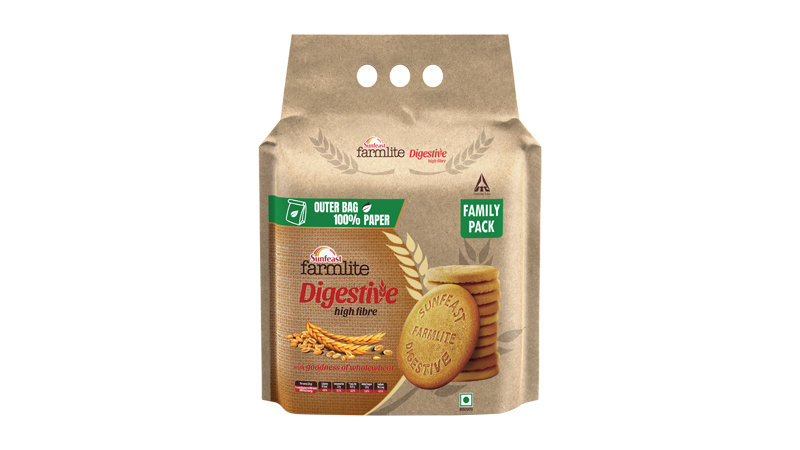 ITC Sunfeast unveils first 100 per cent paper based packaging