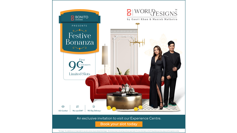 Bonito Designs unveils an exclusive festive bonanza