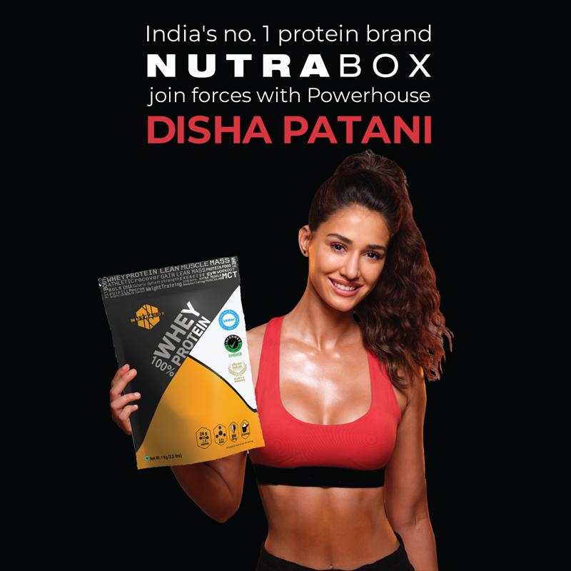 Nutrabox announces Disha Patani as their brand ambassador
