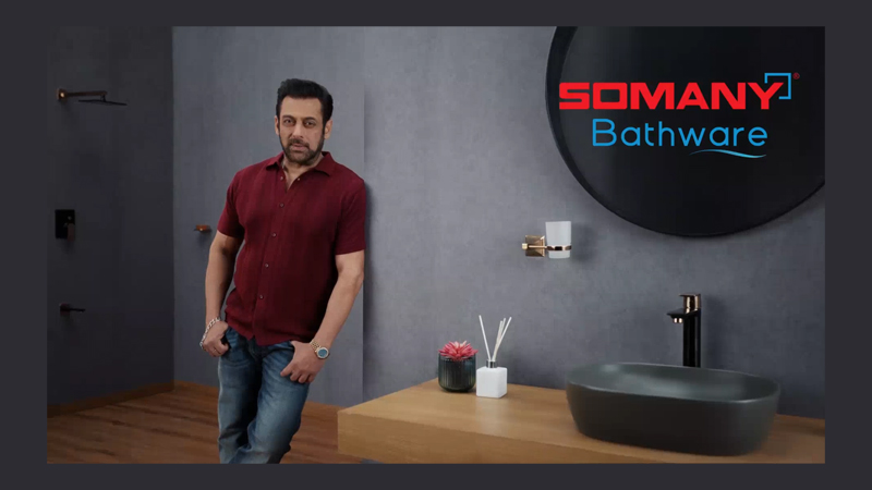 SOMANY Ceramics unveils exquisite premium bathware range with Salman Khan