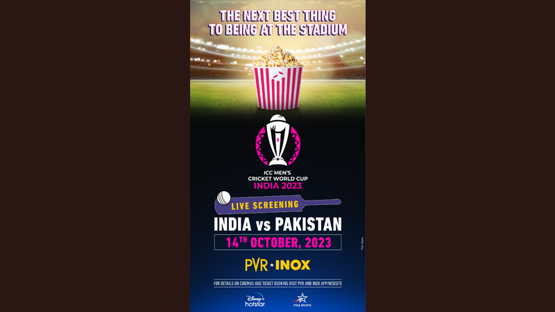 PVR INOX brings ICC Cricket World Cup live on big screens