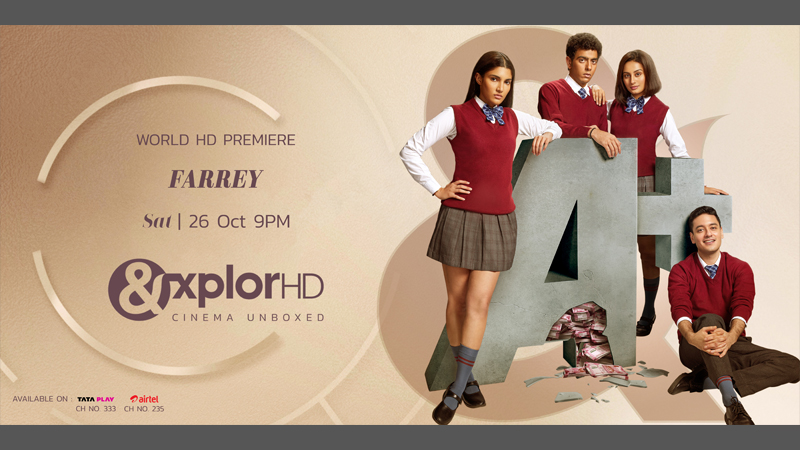 Experience “Farrey” world HD premiere on &xplorHD on 26th October