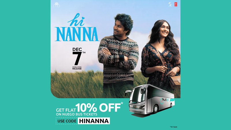 NueGo collaborates with Telugu film “Hi Nanna”