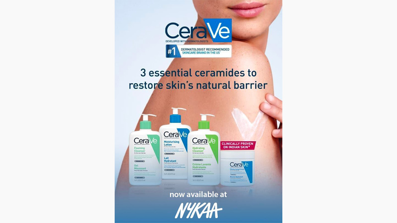 Nykaa strengthens its dermo cosmetic portfolio with the addition of CeraVe
