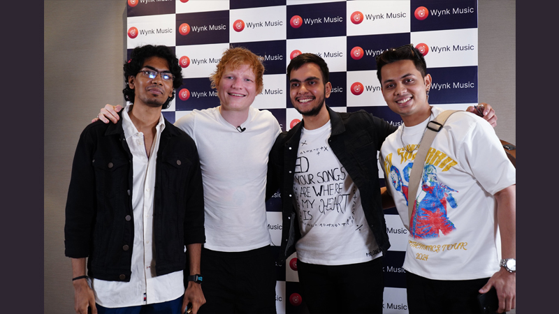 Wynk Music users win exclusive chance to meet Ed Sheeran