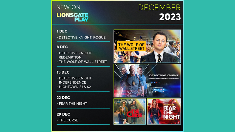Lionsgate Play lights up your Christmas with these amazing hits!