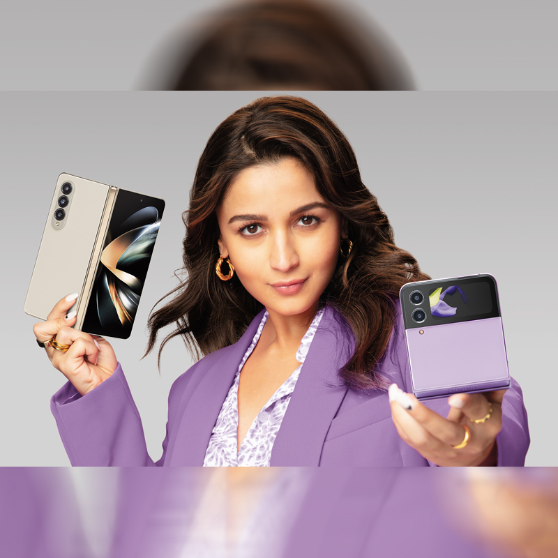 Samsung rolls out a new campaign with Alia Bhatt for Galaxy Z Series