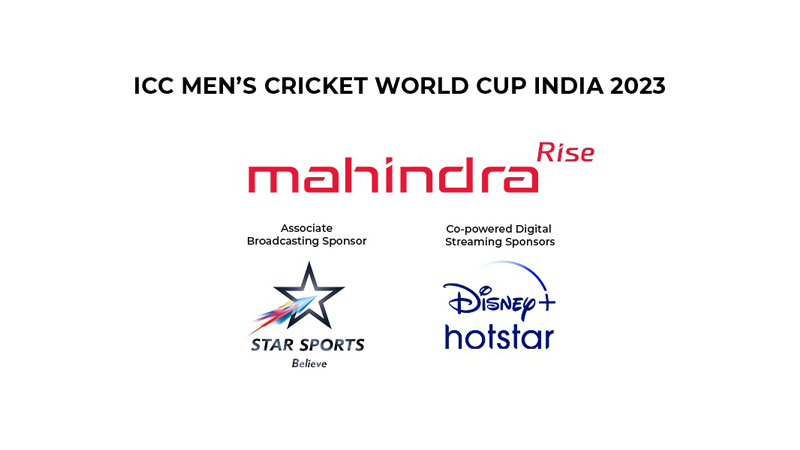 Mahindra to sponsor ICC Men’s Cricket World Cup 2023 on Disney Star for Auto and Farm business