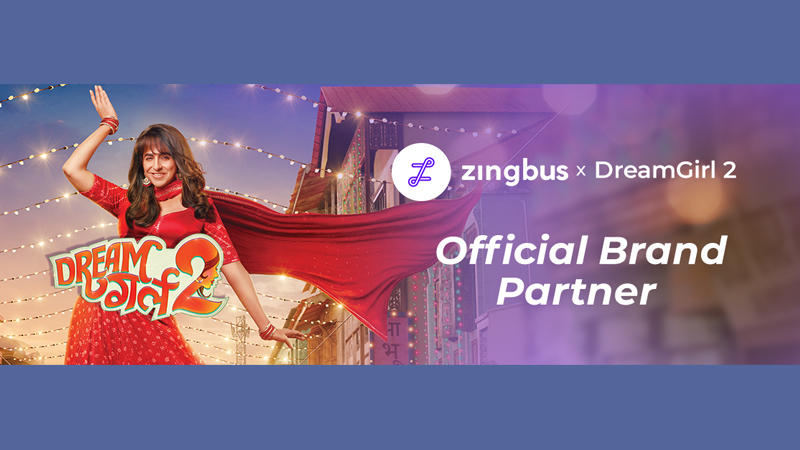 zingbus teams up as official brand partner for Dream Girl 2