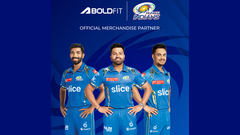 Boldfit announces partnership with Mumbai Indians this IPL Season